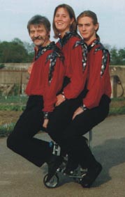 das kleinste Tridem der Welt